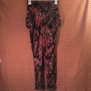 Urban Outfitters High Waist Harem Pants - Paisley